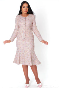 Kayla Knit Skirt Suit 41072