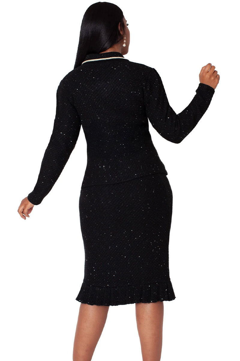 Kayla Knit Skirt Suit 5378