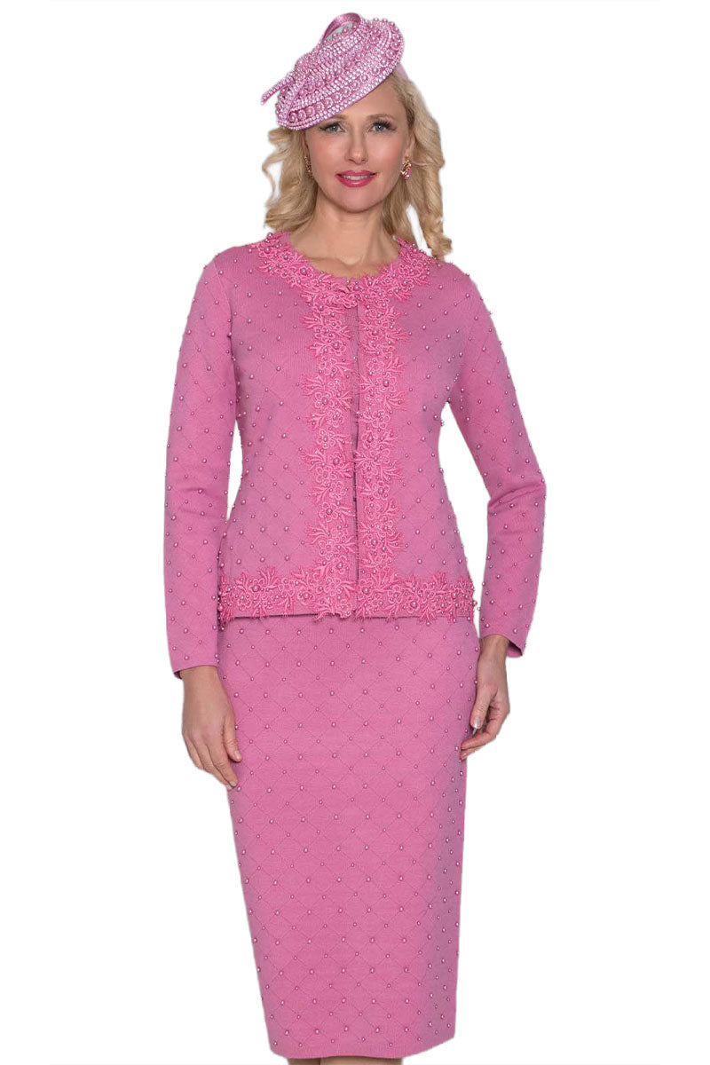 Lily And Taylor Suit 866-Mauve