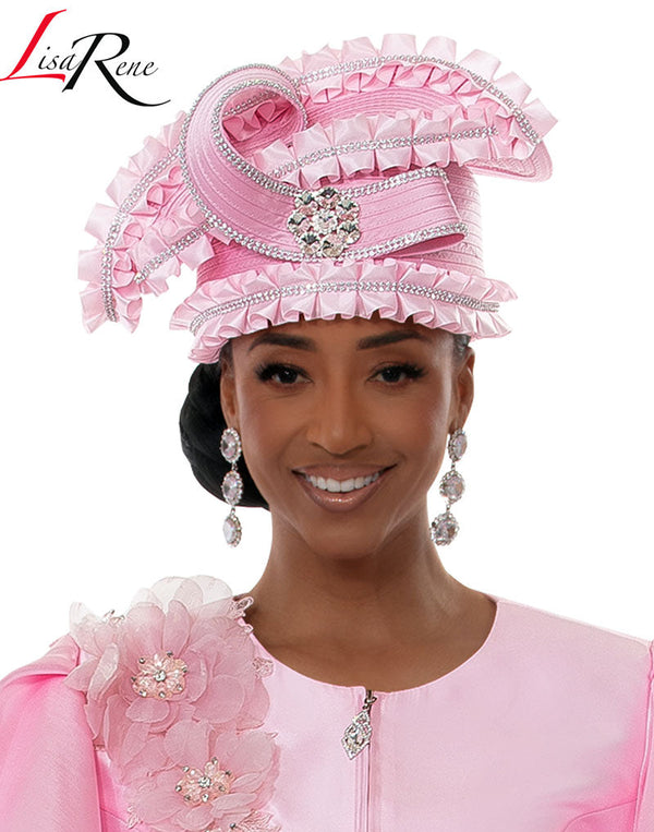 Lisa Rene Church Suit By Donna Vinci 3385-Pink