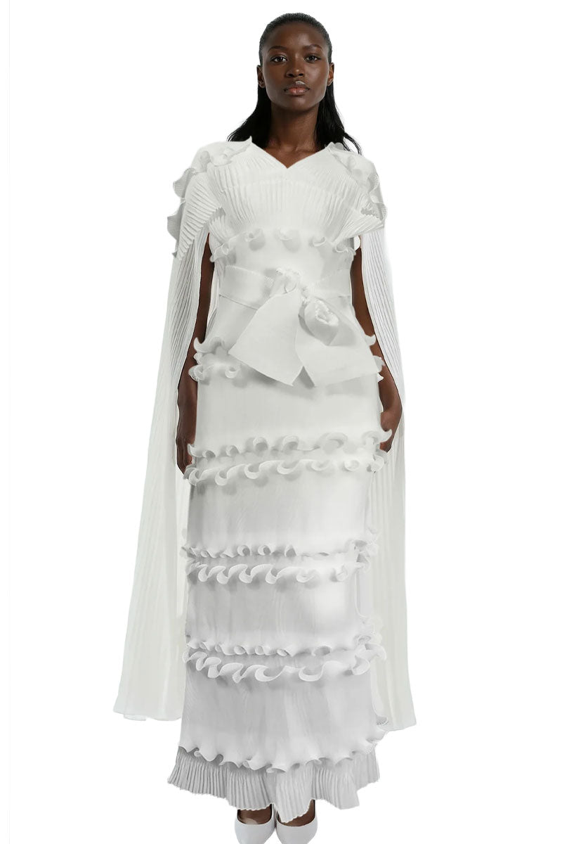 For Her Women Dress 82947-White