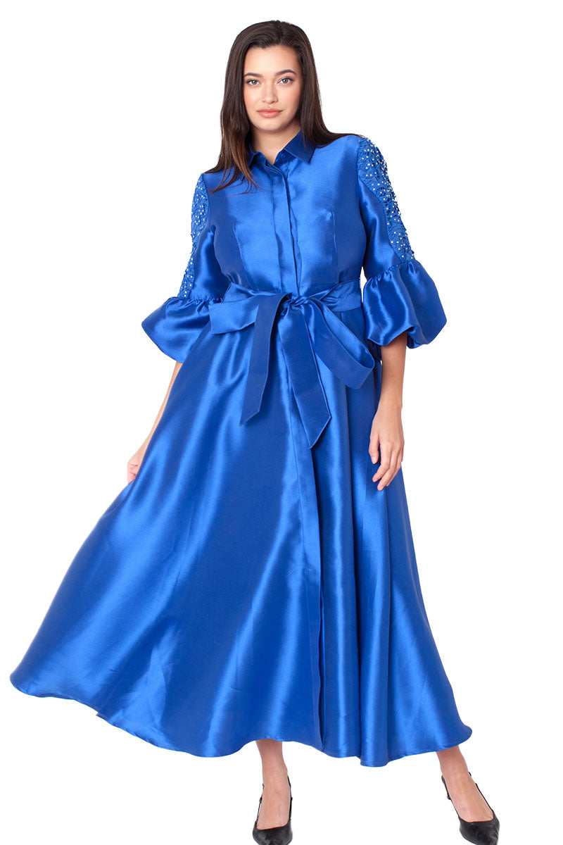 Tally Taylor Church Dress 9846-Royal Blue