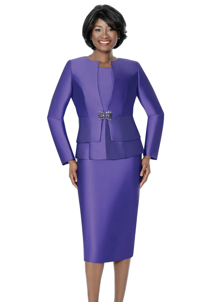 Terramina Church Suit 7990-Purple