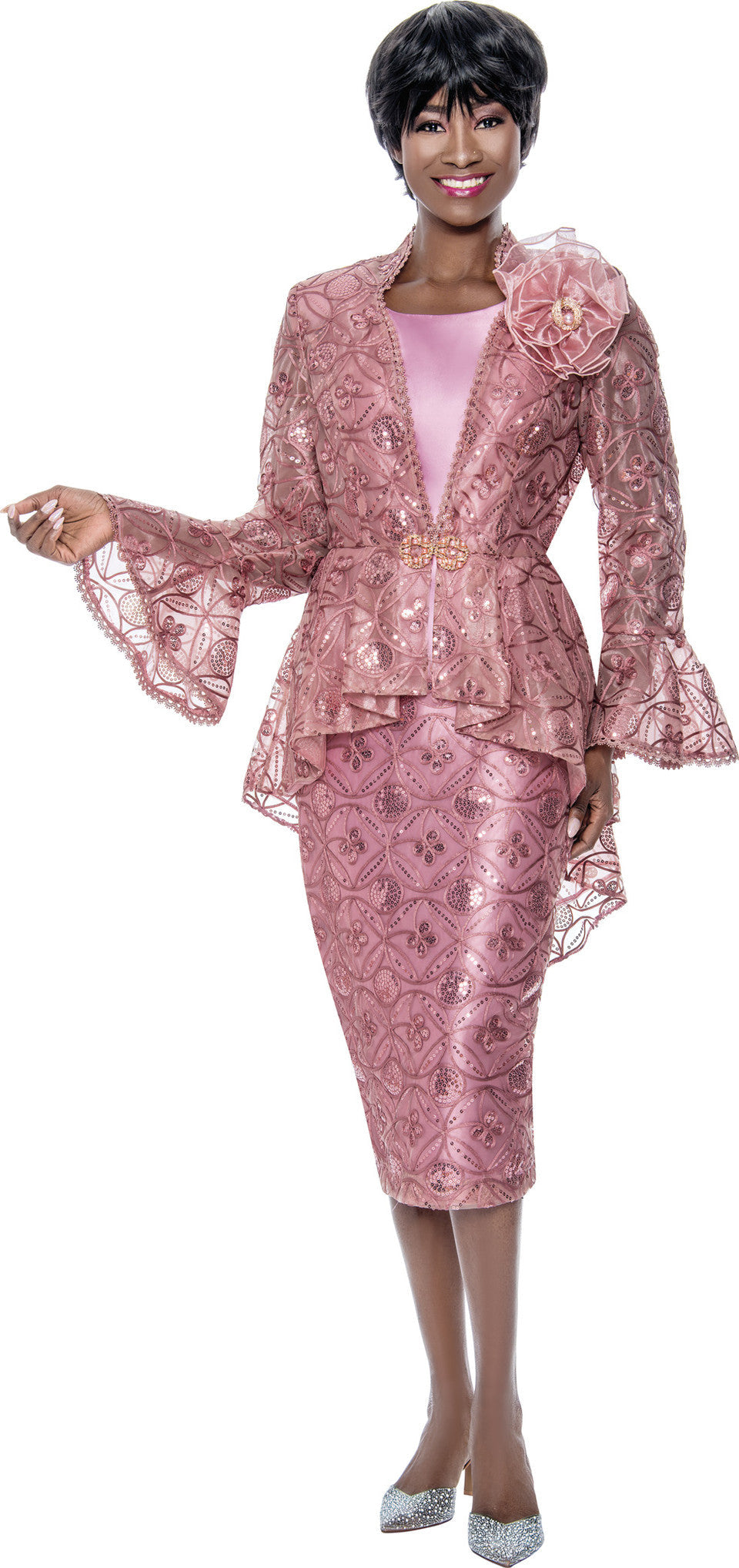 Terramina Church Suit 7184-Mauve - Church Suits For Less