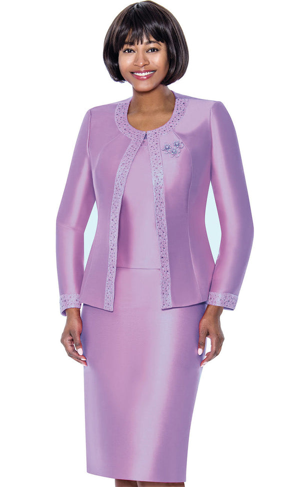 Terramina Church Suit 7637-Lvender - Church Suits For Less