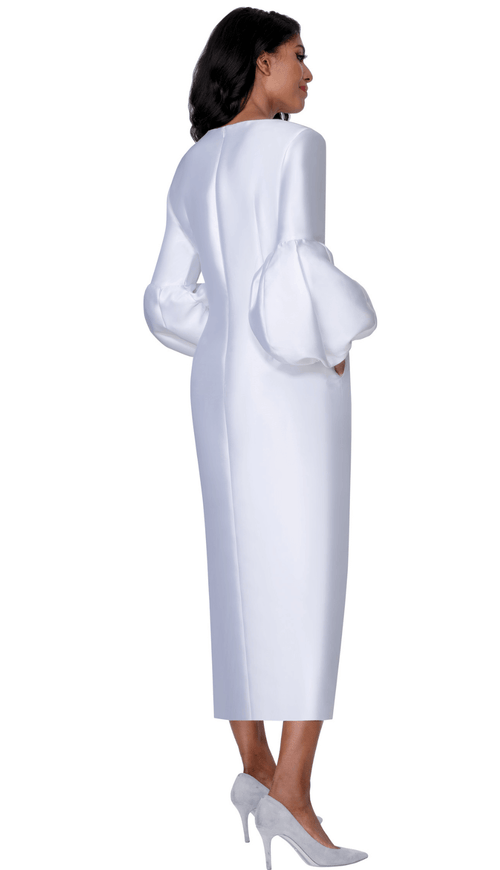 White church dress 100691C-White