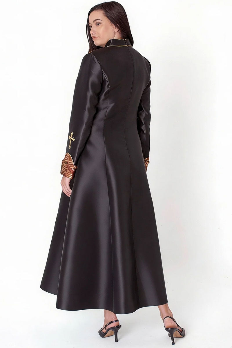 Tally Taylor Robe 41112C-Black/Multi