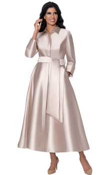 Women Church Dress 100311-Champagne