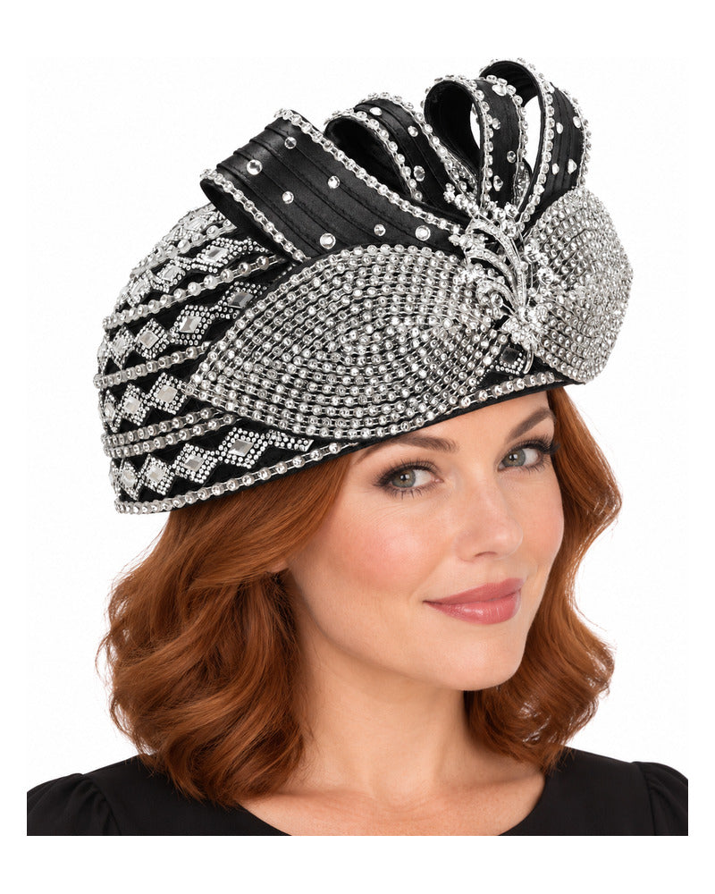 Giovanna Church Hat HR1075 on a woman