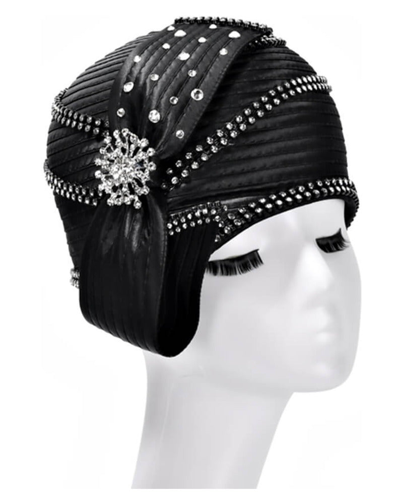 Giovanna Church Hat HR22107-Black - Church Suits For Less