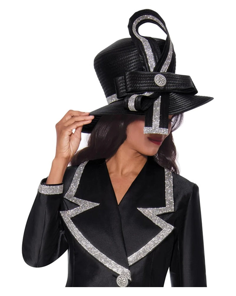 GMI Church Hat 9872-Black