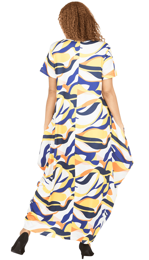 Giovanna Church Dress DP2426 blue - Church Suits For Less